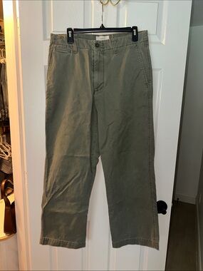 Merona Olive Green Chino Pants 32x30